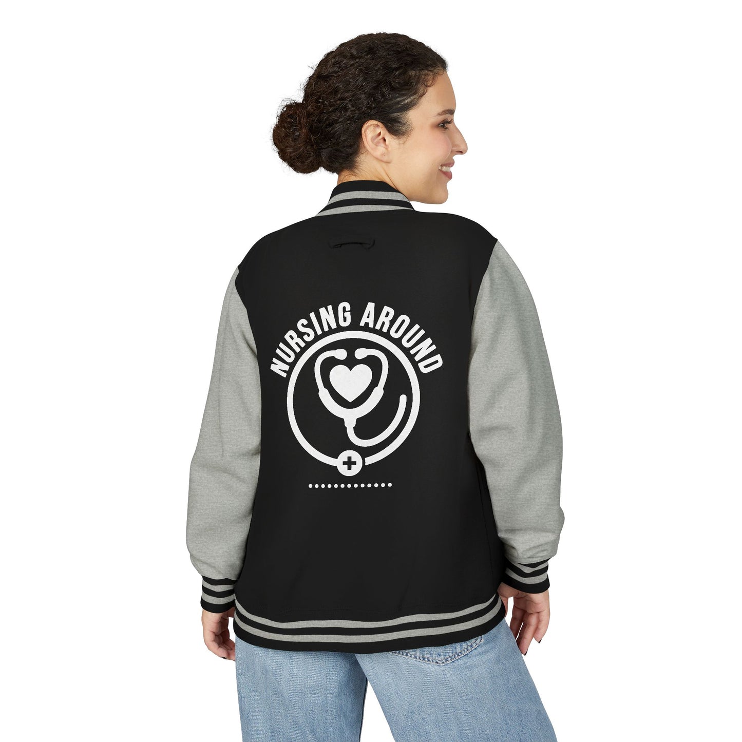 Nursing Around Letterman Jacket