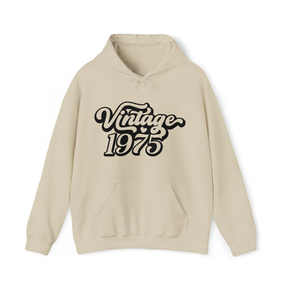 Vintage 1975 Unisex Heavy Blend™ Hooded Sweatshirt Vintage 1975