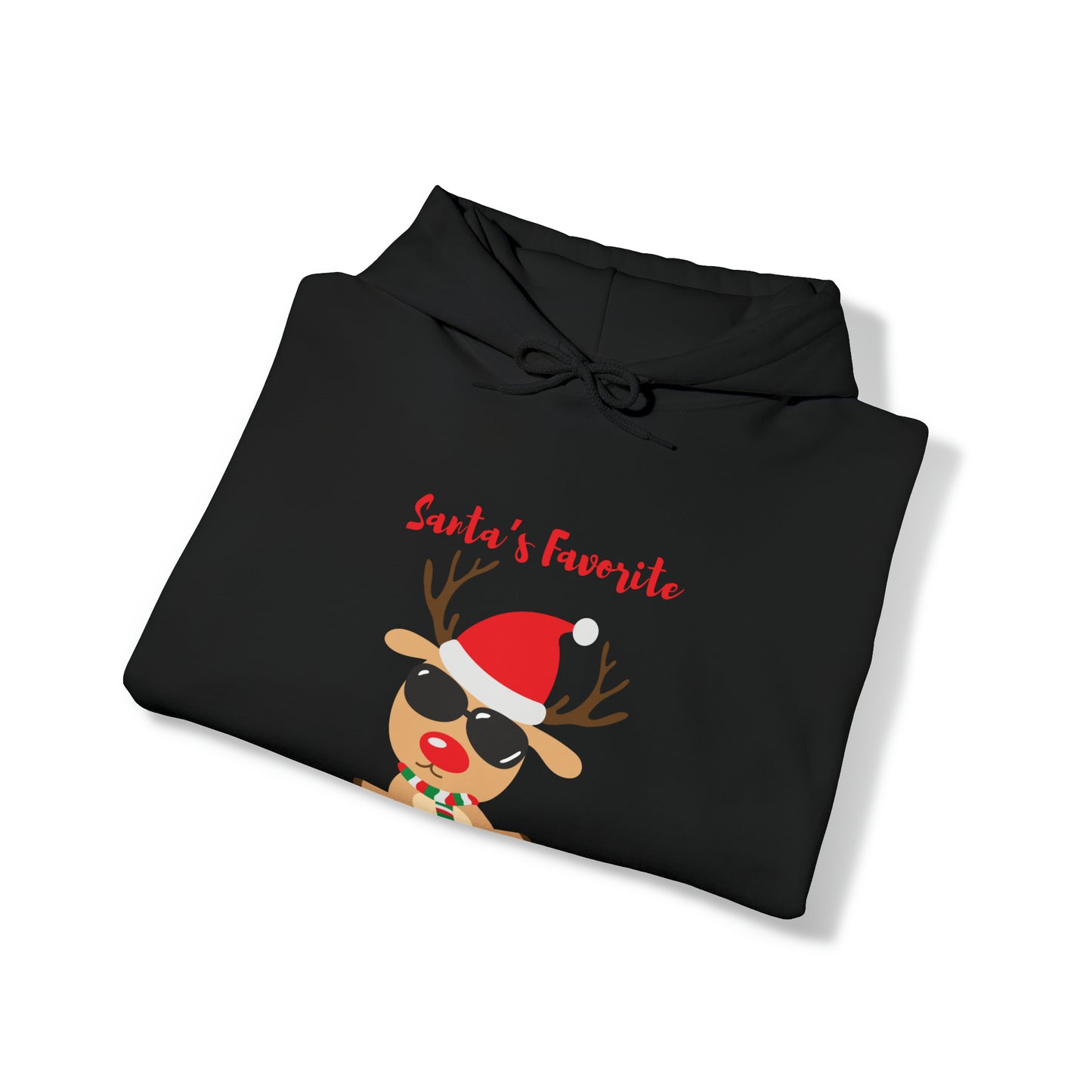 Santa’s Favorite Unisex Heavy Blend™ Hooded Sweatshirt Keep It Moving