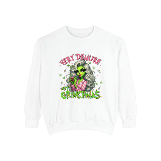 Very Demure Grinchmas Sweatshirt