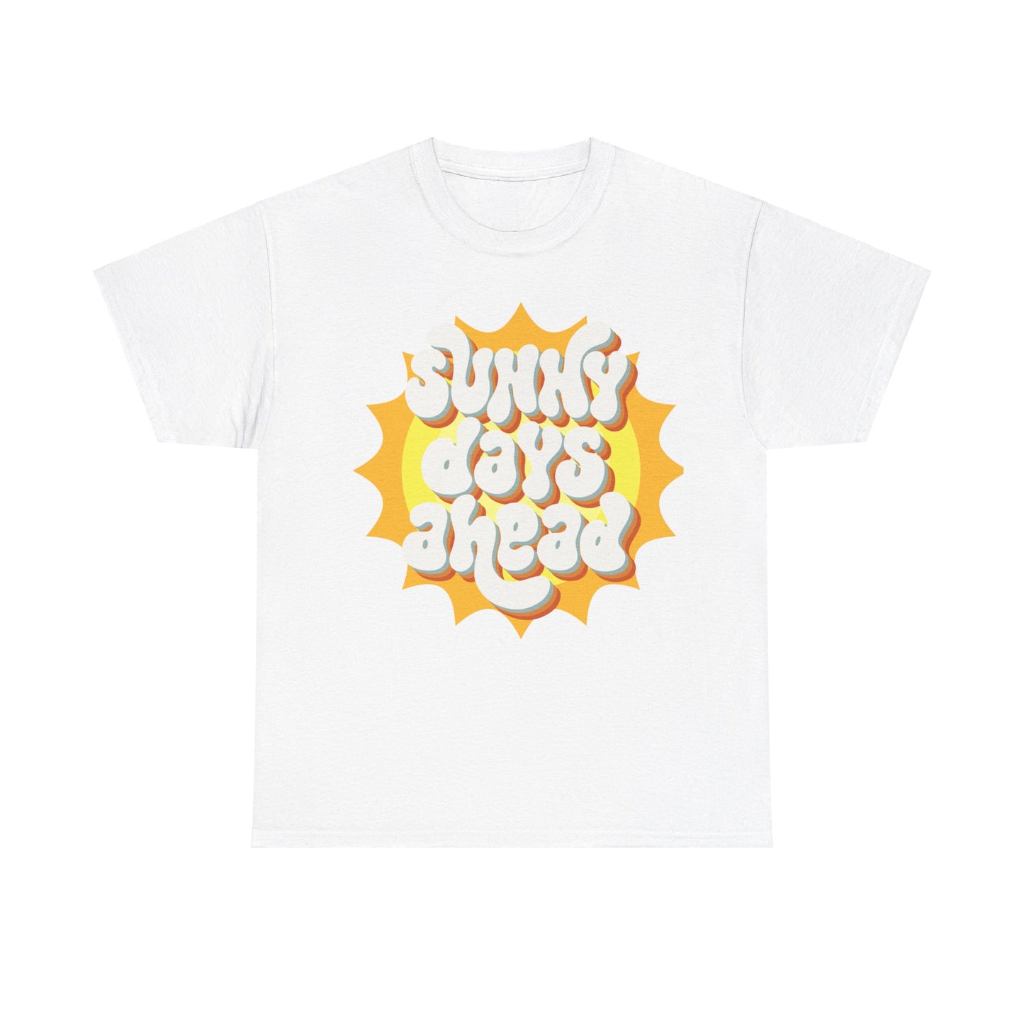 Sunny Days ahead LifeUnisex Heavy Cotton Tee