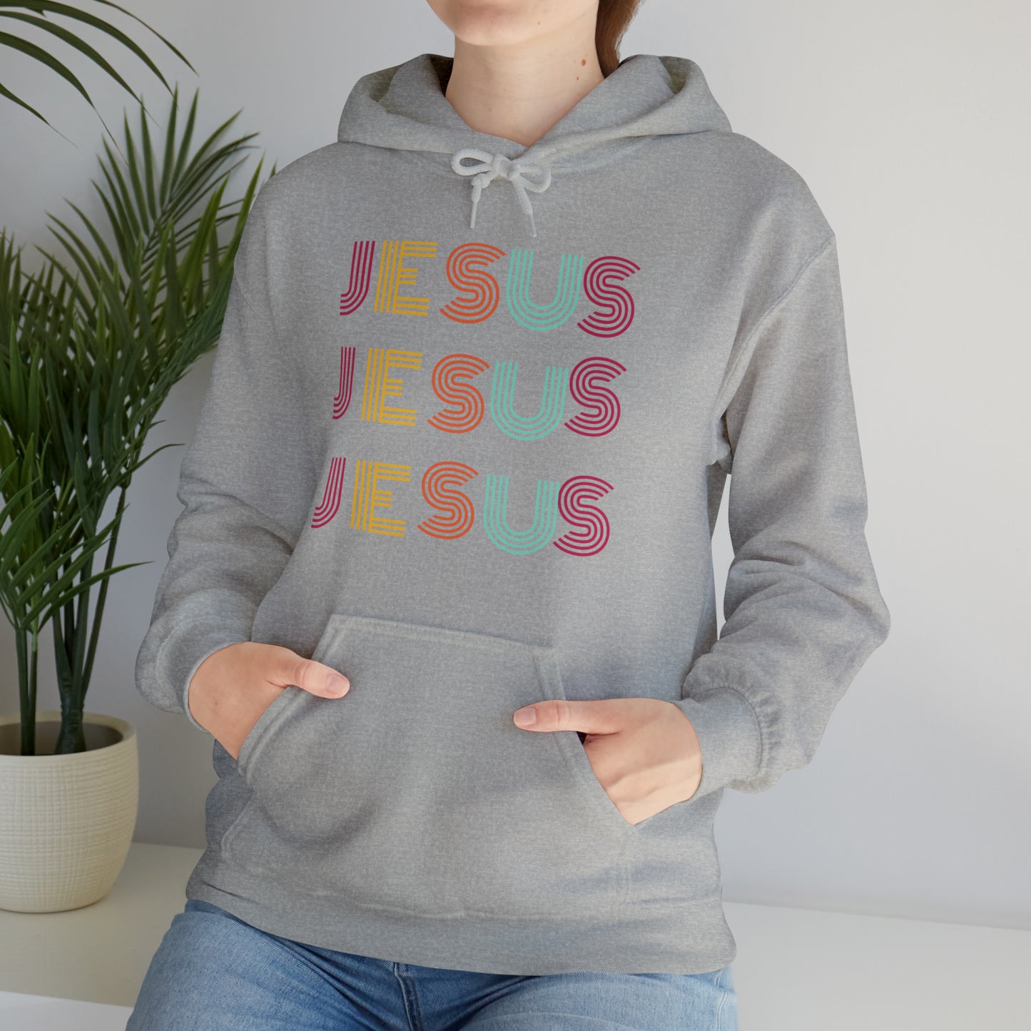 Jesus Unisex Heavy Blend™ Hooded Sweatshirt Jesus