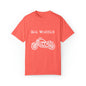 Big Wheels White Unisex Garment-Dyed T-shirt