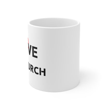 I Love My Church Mug 11oz