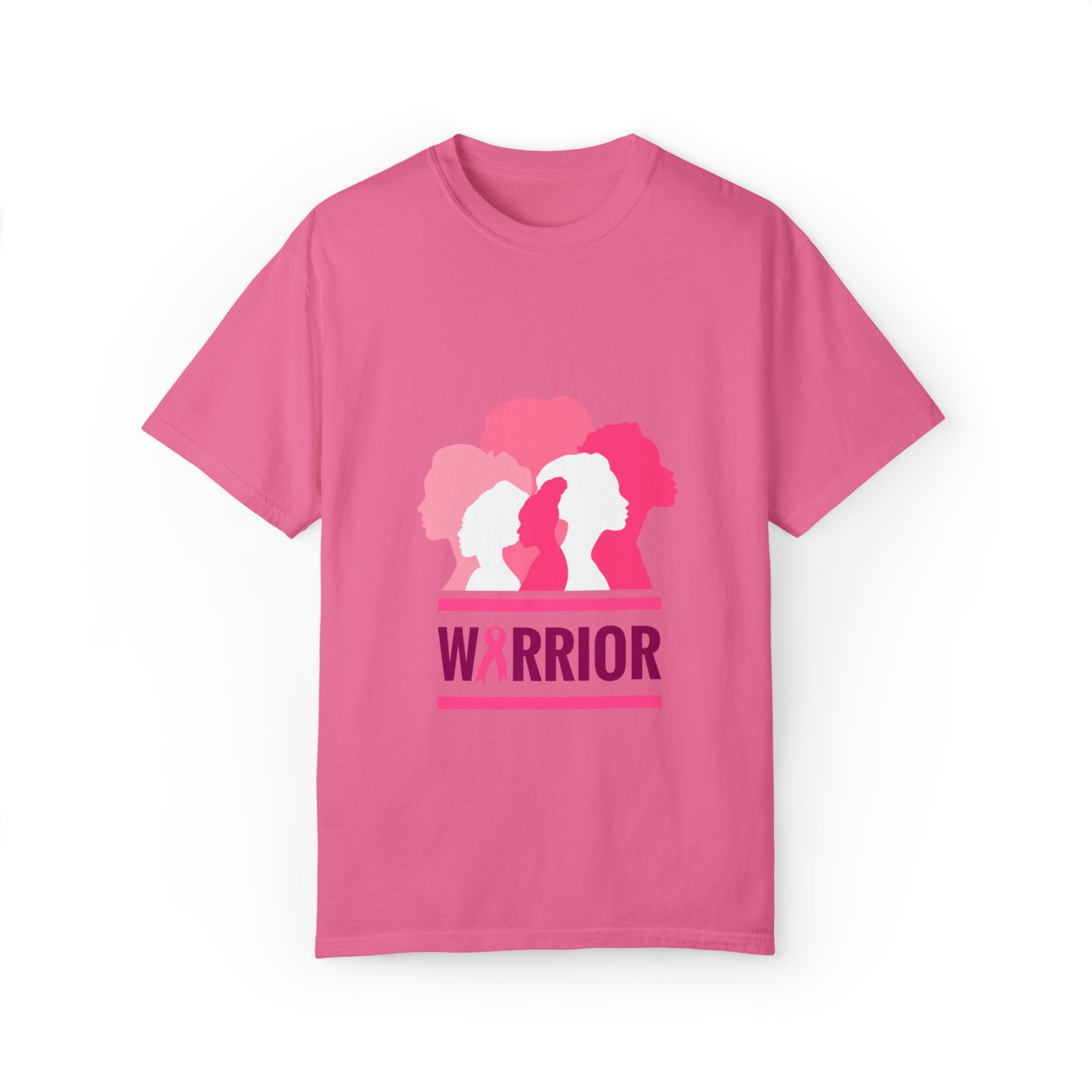 Breast Cancer Warrior Unisex Garment-Dyed T-shirt