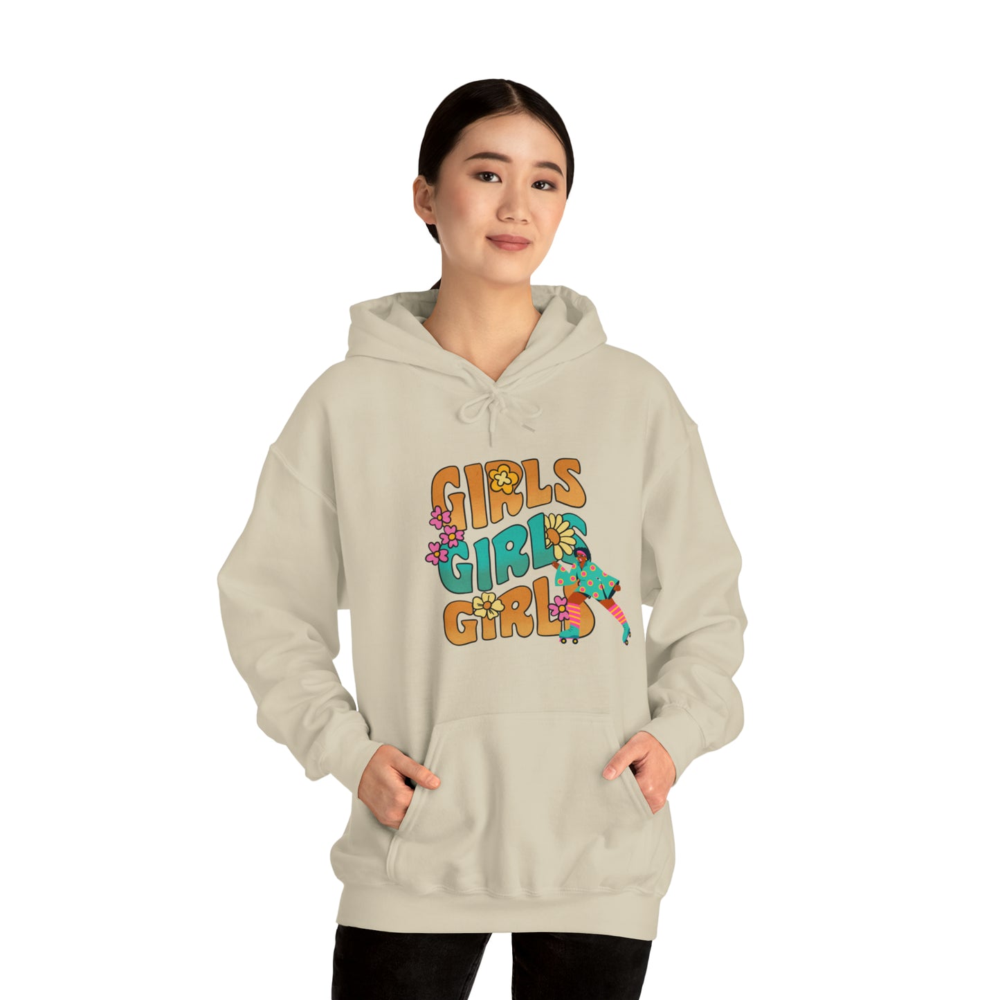 Girls Girls Girls Unisex Heavy Blend™ Hooded Sweatshirt Girls