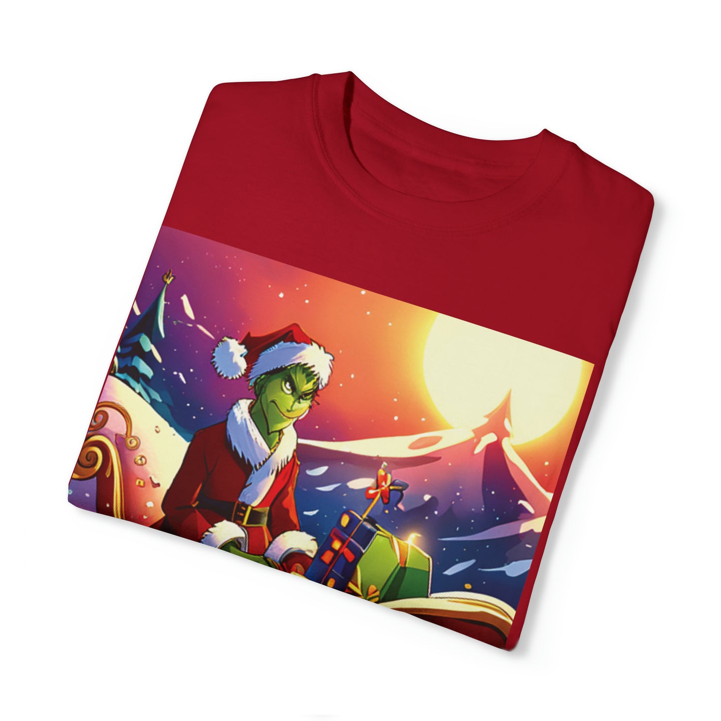 Grinch Unisex Garment-Dyed T-shirt