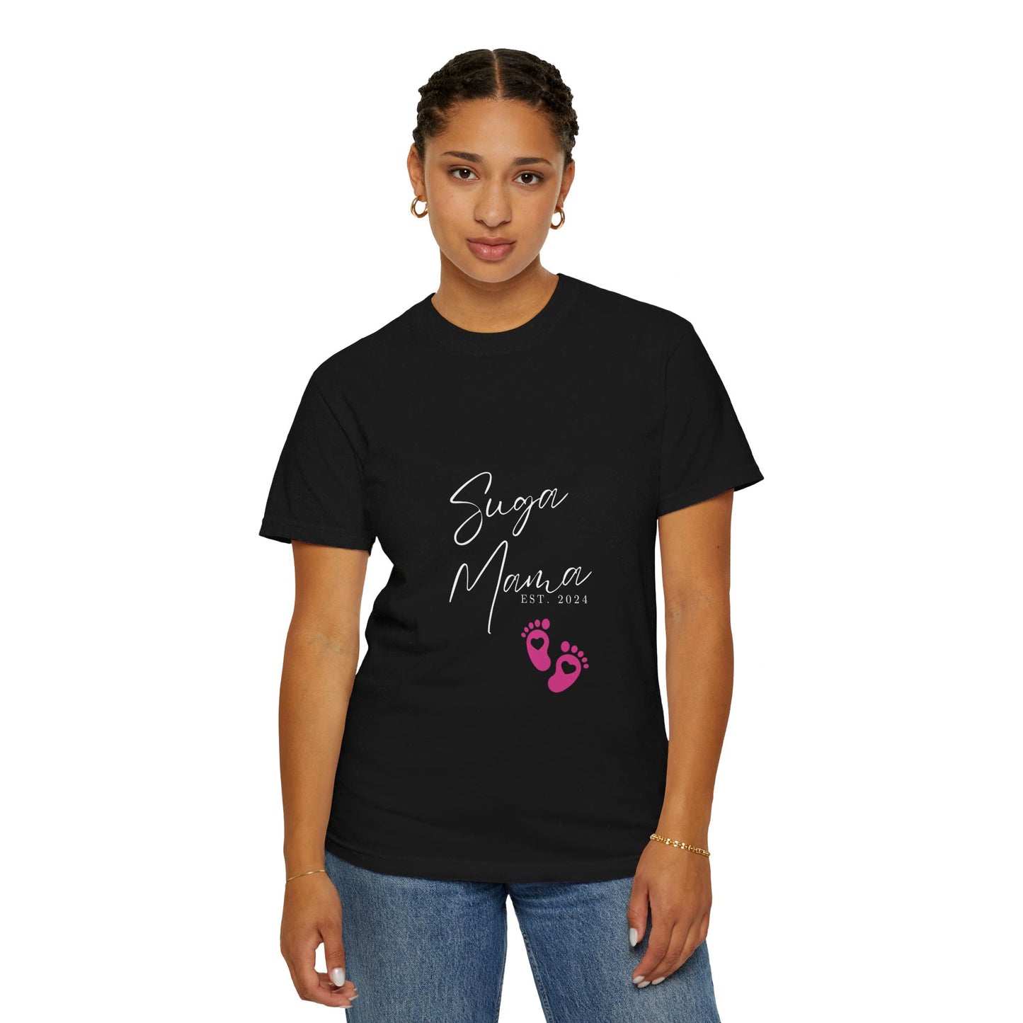 Suga Mama Est 2024 Unisex Garment-Dyed T-shirt