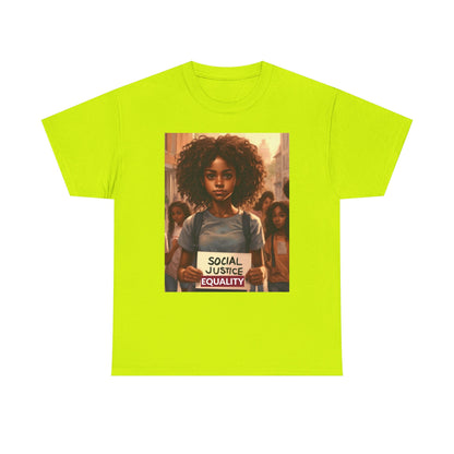 Social Justice and Equality  Teen Girl T-shirt