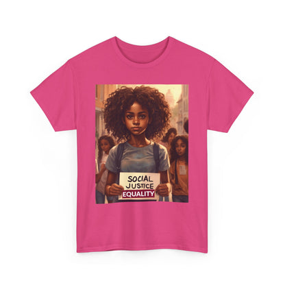 Social Justice and Equality  Teen Girl T-shirt