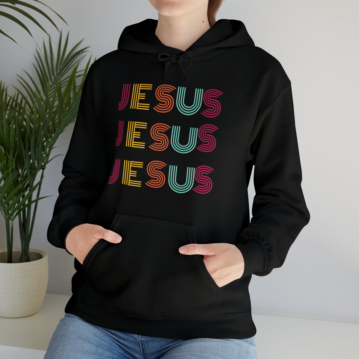 Jesus Unisex Heavy Blend™ Hooded Sweatshirt Jesus