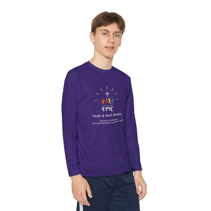 FOLM: EPIC -on the back: Philippians 4:13 - Youth Long Sleeve Tee