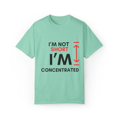 I’m Not Short Unisex Garment-Dyed T-shirt