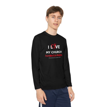 FOLM: Youth Long Sleeve Tee