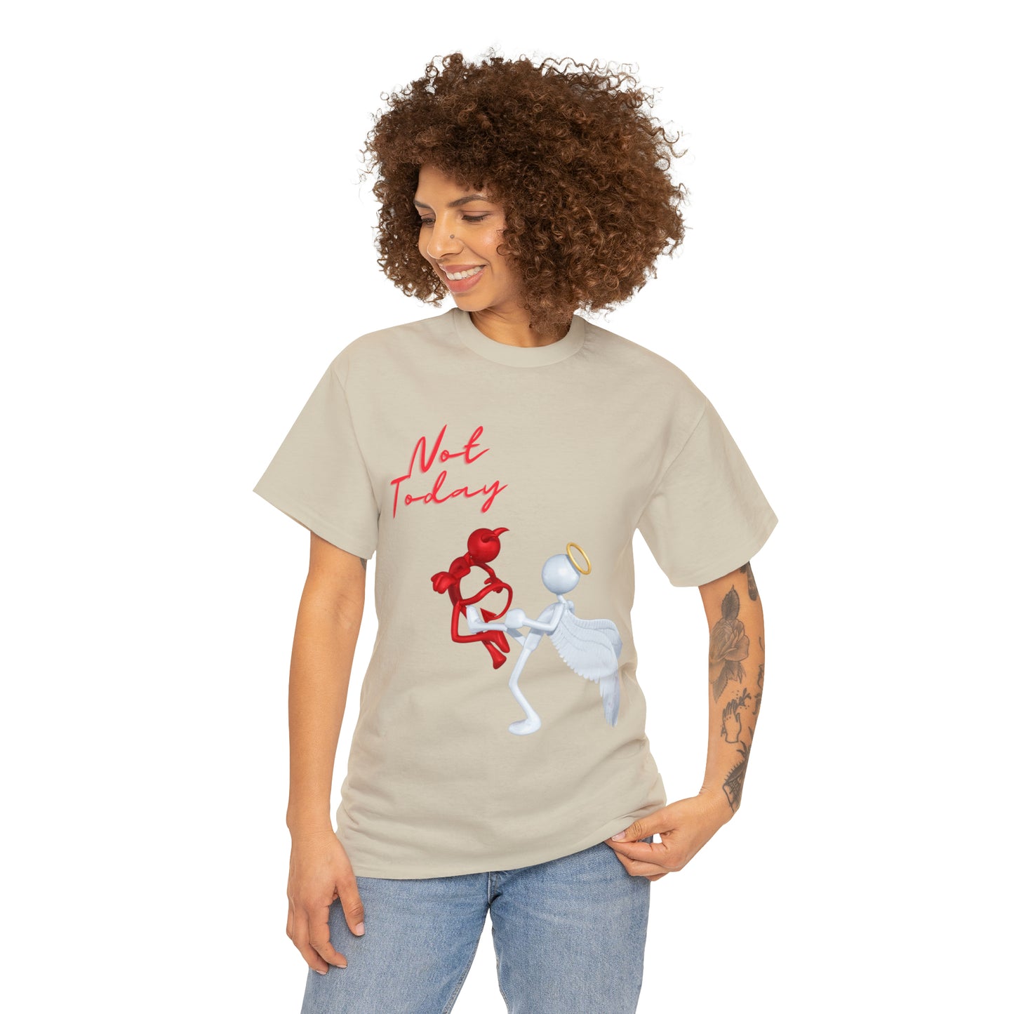 Not Today Unisex Heavy Cotton Tee