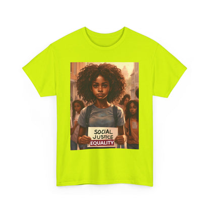 Social Justice and Equality  Teen Girl T-shirt