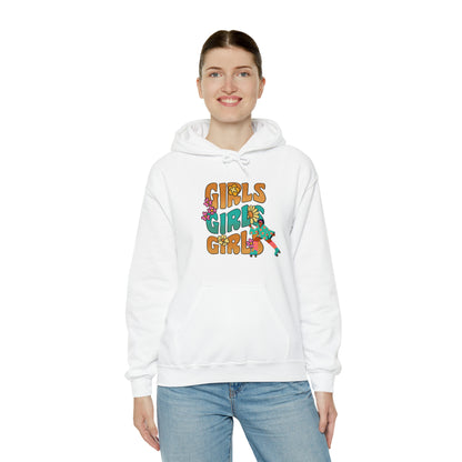 Girls Girls Girls Unisex Heavy Blend™ Hooded Sweatshirt Girls