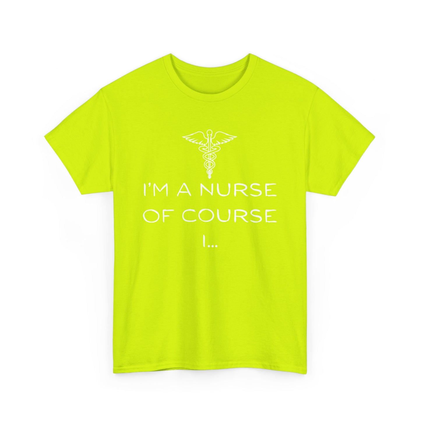 I'm a Nurse Unisex Heavy Cotton Tee