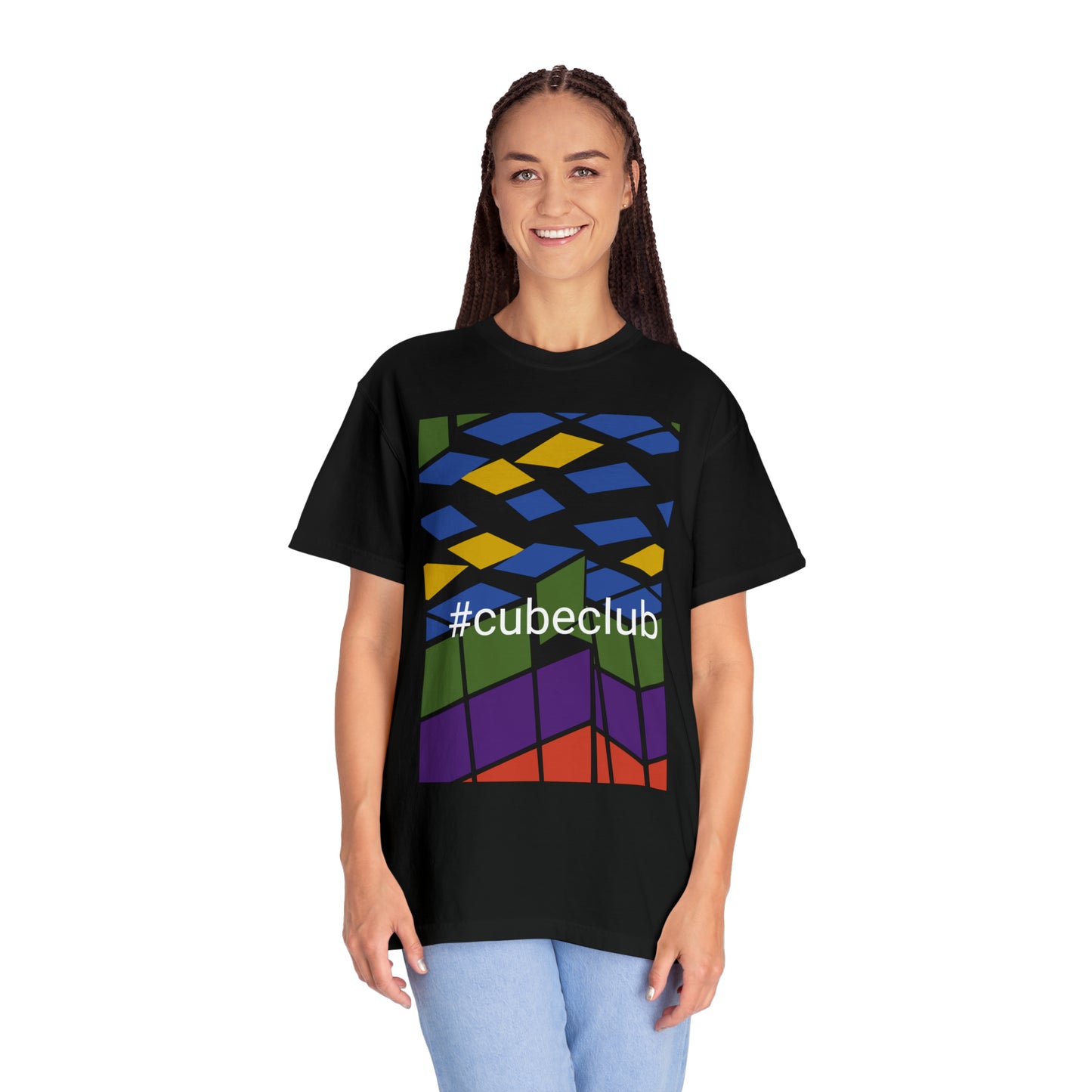 Cube Club Unisex Garment-Dyed T-shirt