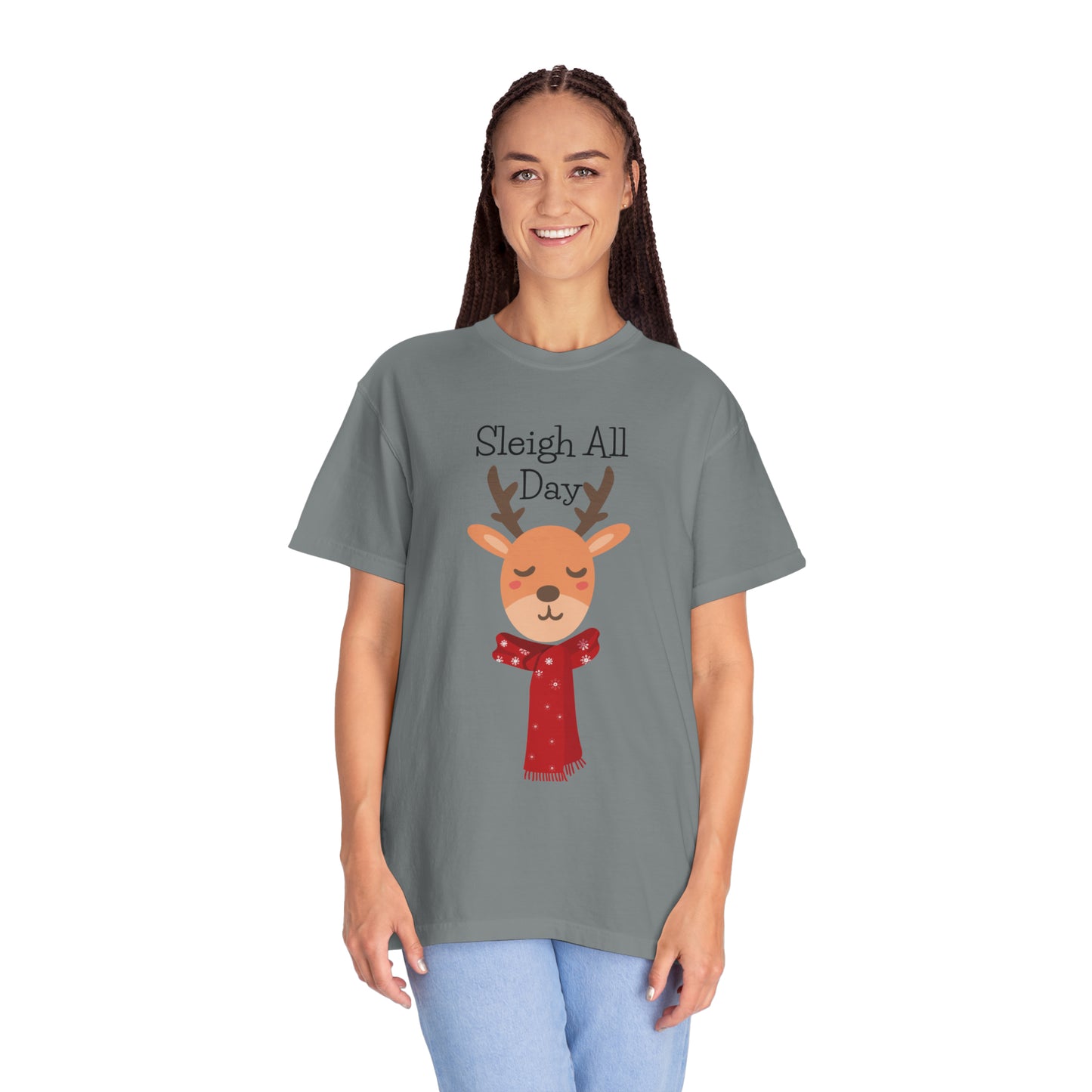 Sleigh All Day Unisex Garment-Dyed T-shirt