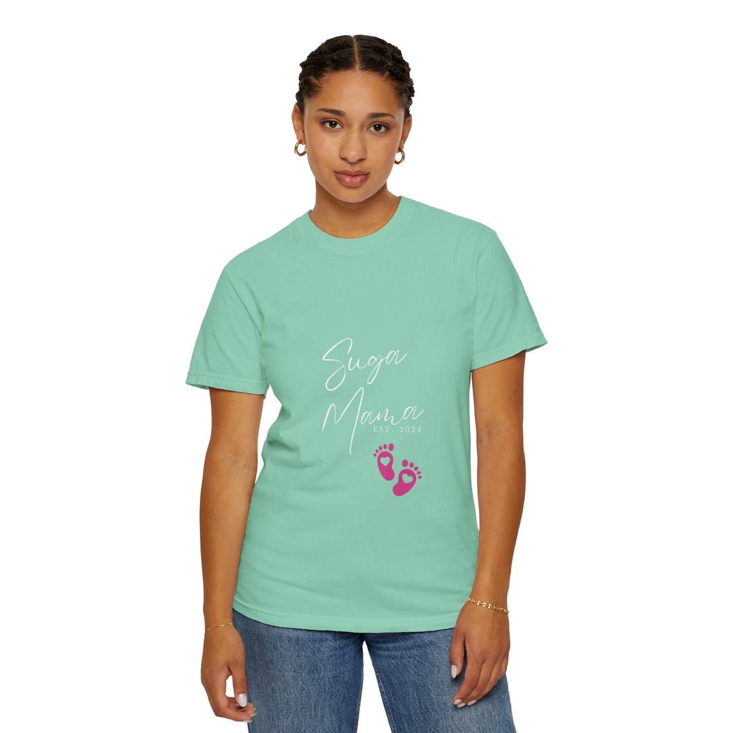 Suga Mama Est 2024 Unisex Garment-Dyed T-shirt