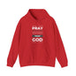 Pray Work Trust God Hoodie