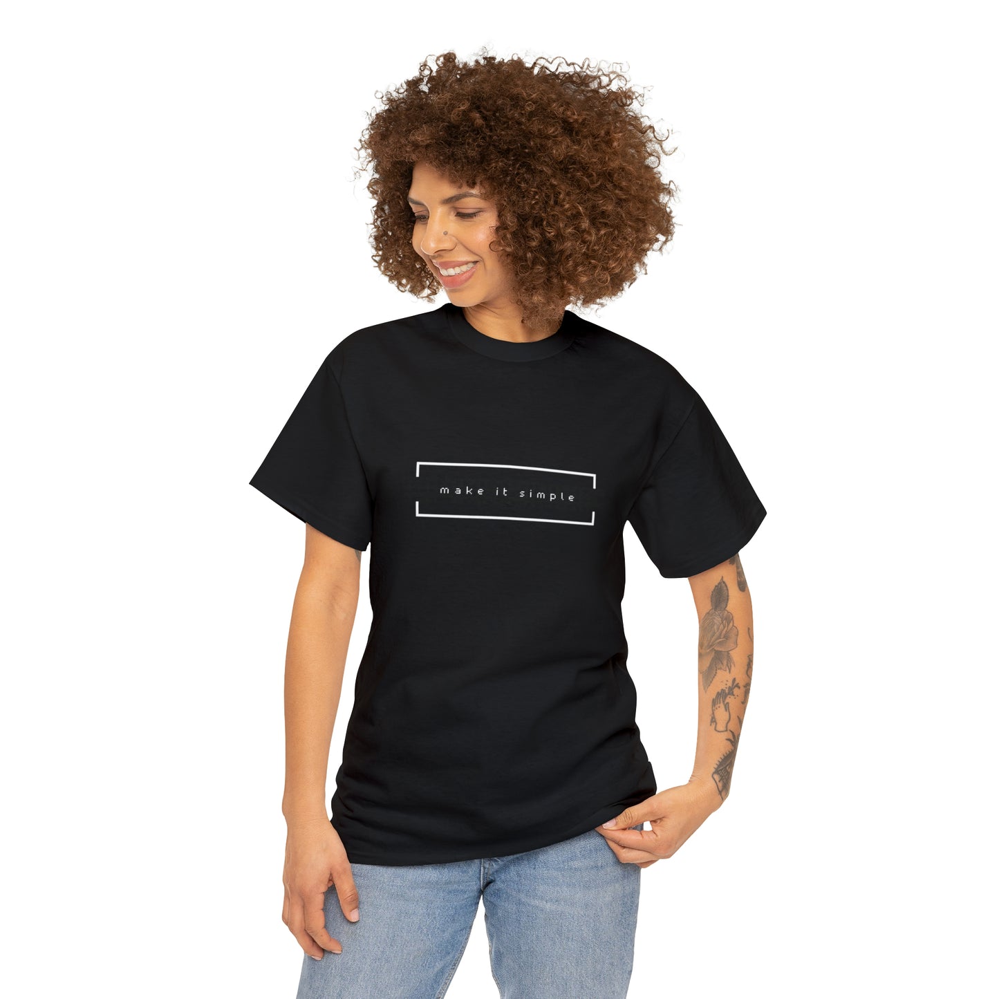 Make it simple Unisex Heavy Cotton Tee