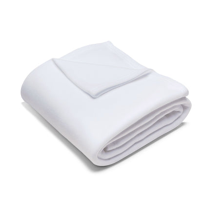 Arctic Fleece Blanket-WHITE