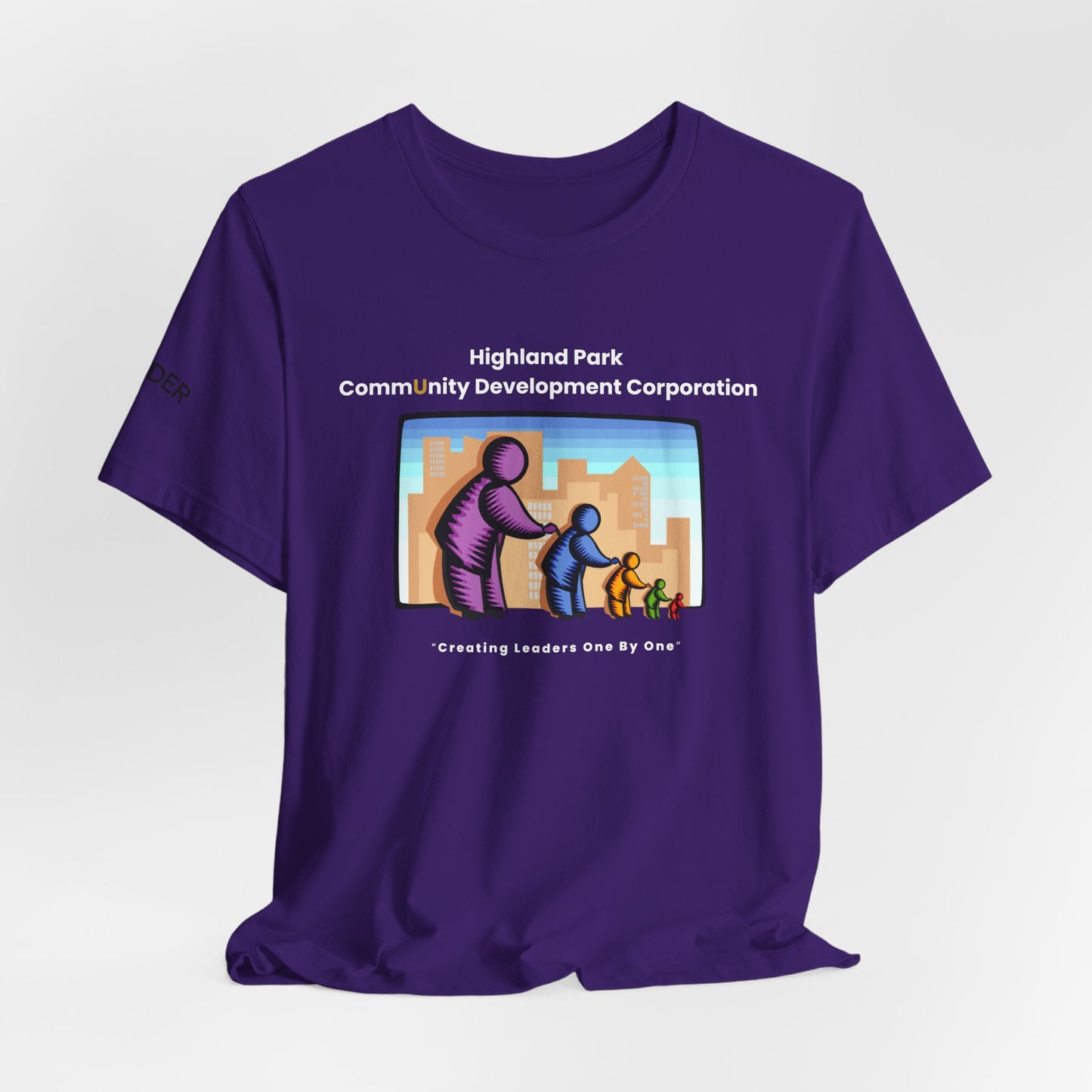 Highland Park CDC Leader on Right Sleeve #6 Short Sleeve Tee