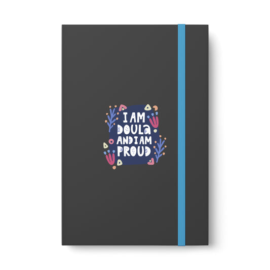 Doula Color Contrast Notebook - Ruled
