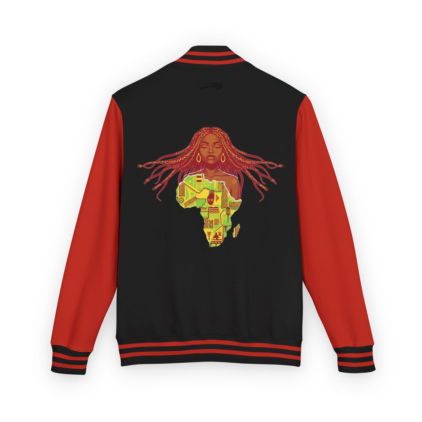 African Hair Braider Letterman Jacket: NDEYE