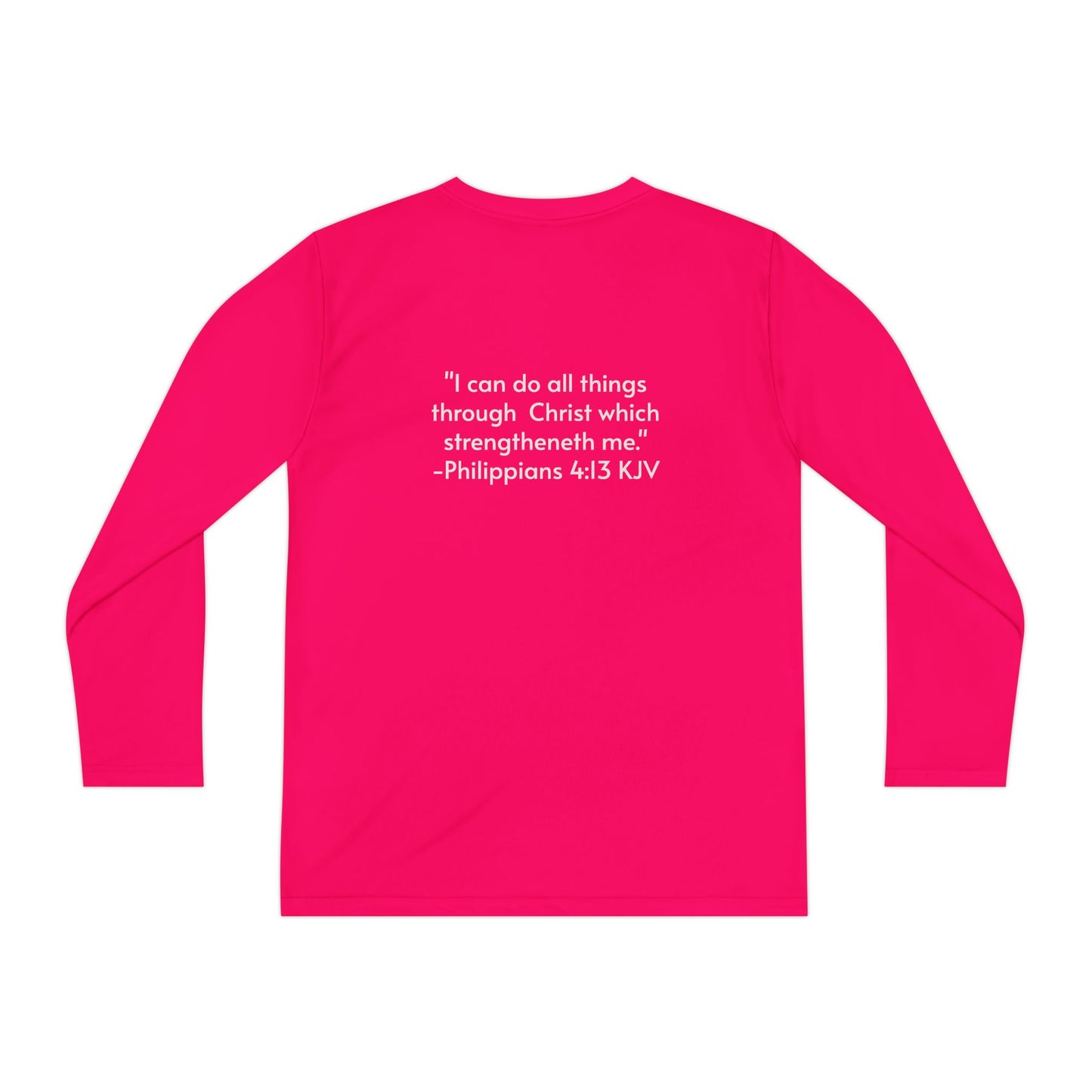 FOLM: EPIC -on the back: Philippians 4:13 - Youth Long Sleeve Tee