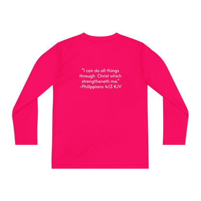 FOLM: EPIC -on the back: Philippians 4:13 - Youth Long Sleeve Tee