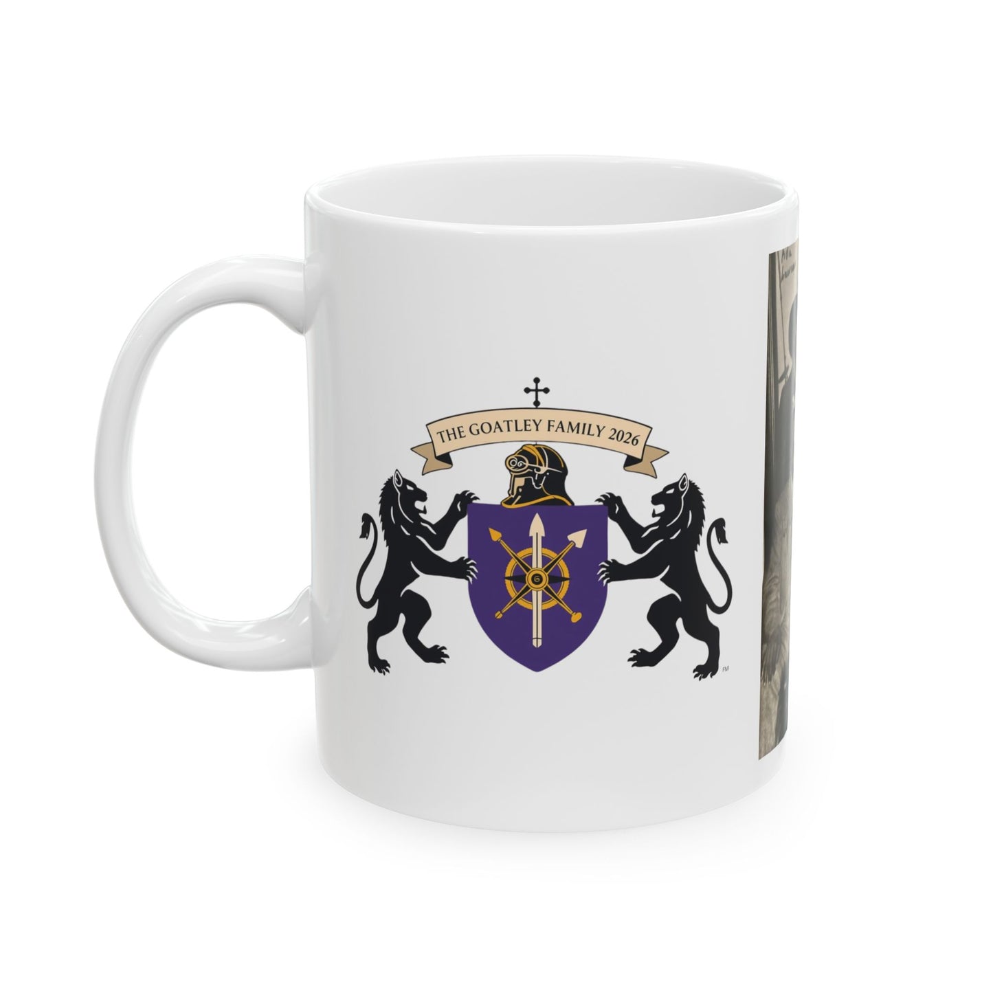 Goatley Ceramic Mug, (11oz, 15oz)