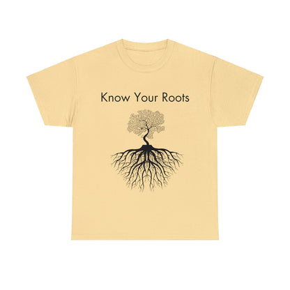 Know Your Roots Unisex Heavy Cotton Tee