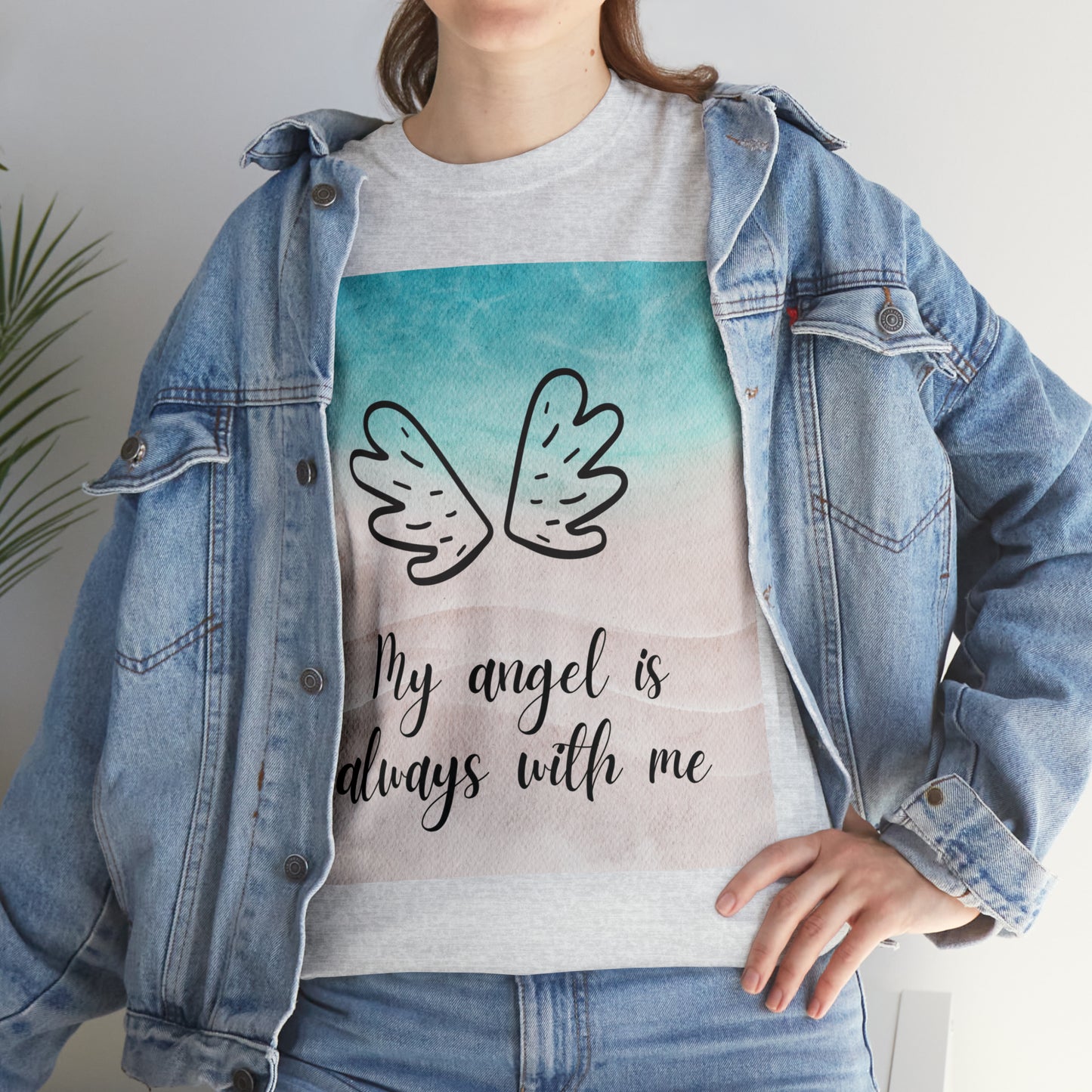 My Angel Unisex Heavy Cotton Tee