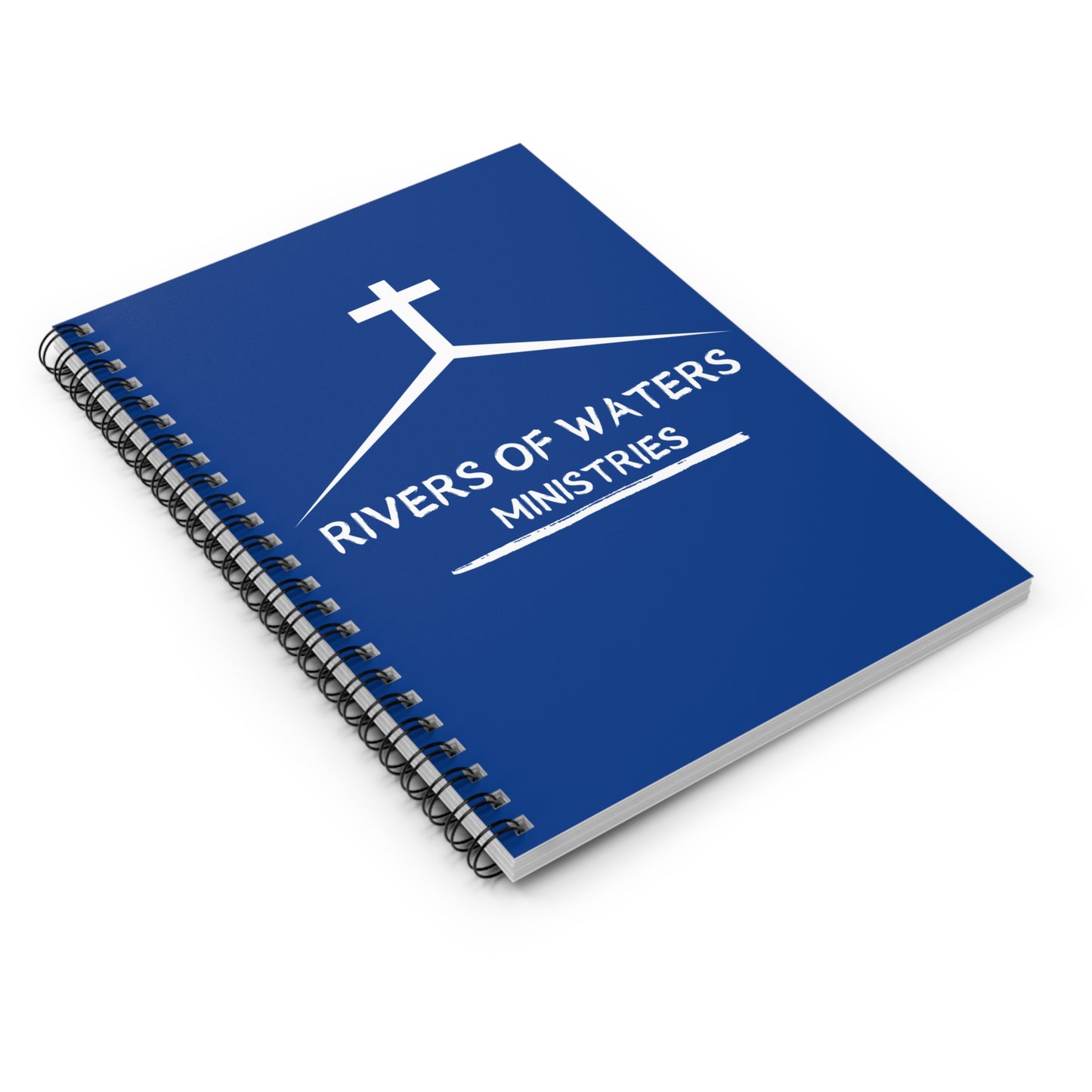 ROWM: Rivers of Waters Ministries - Spiral Notebook - Ruled Line