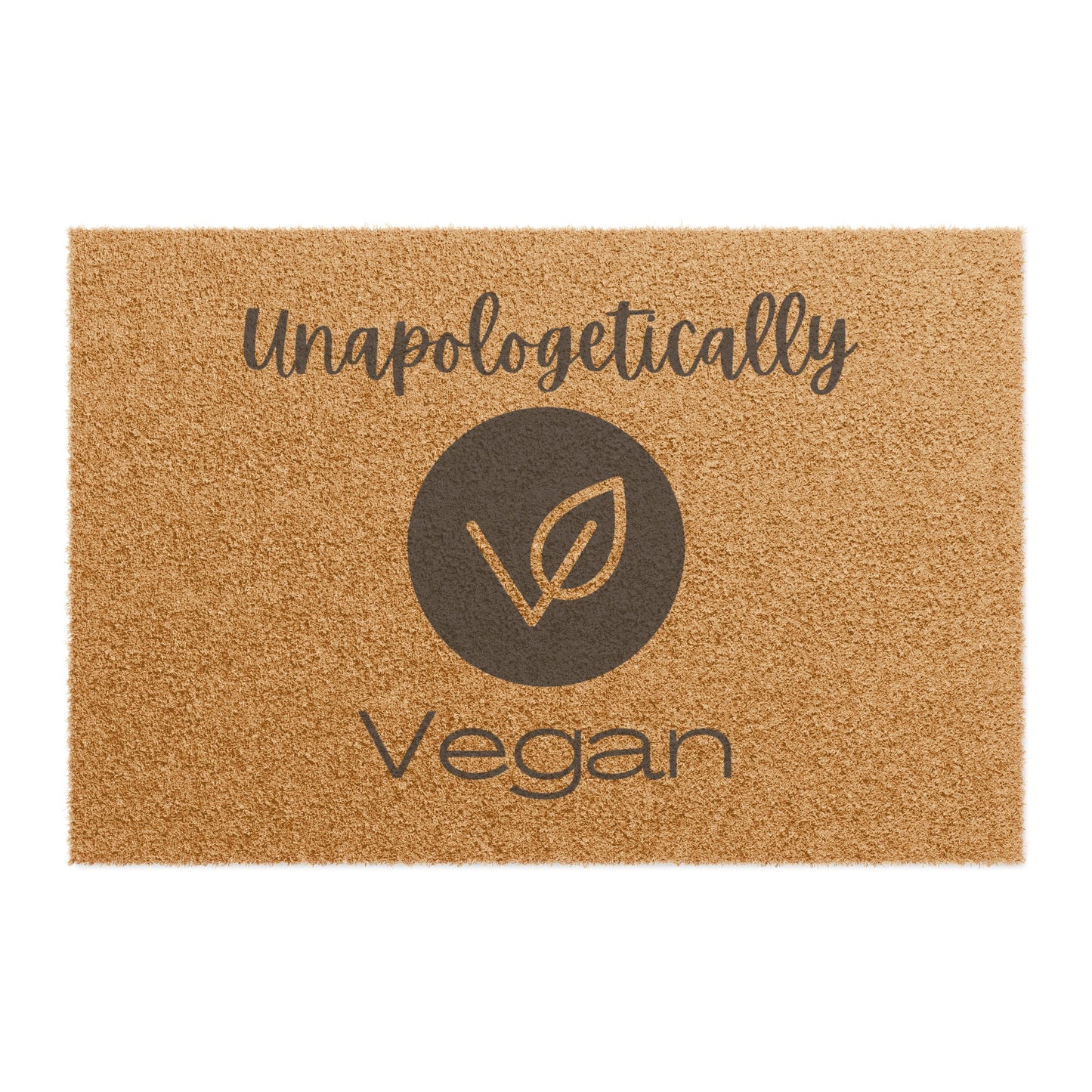 Unapologetically Vegan  Doormat