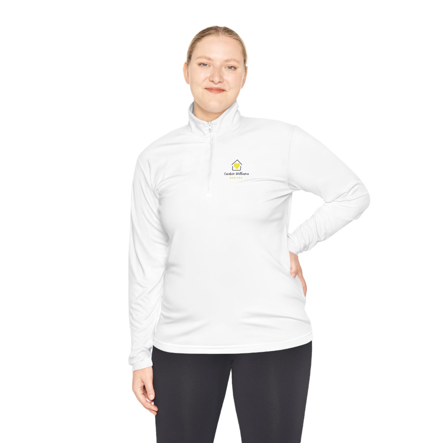 Candice Williams Realtor Quarter-Zip Pullover