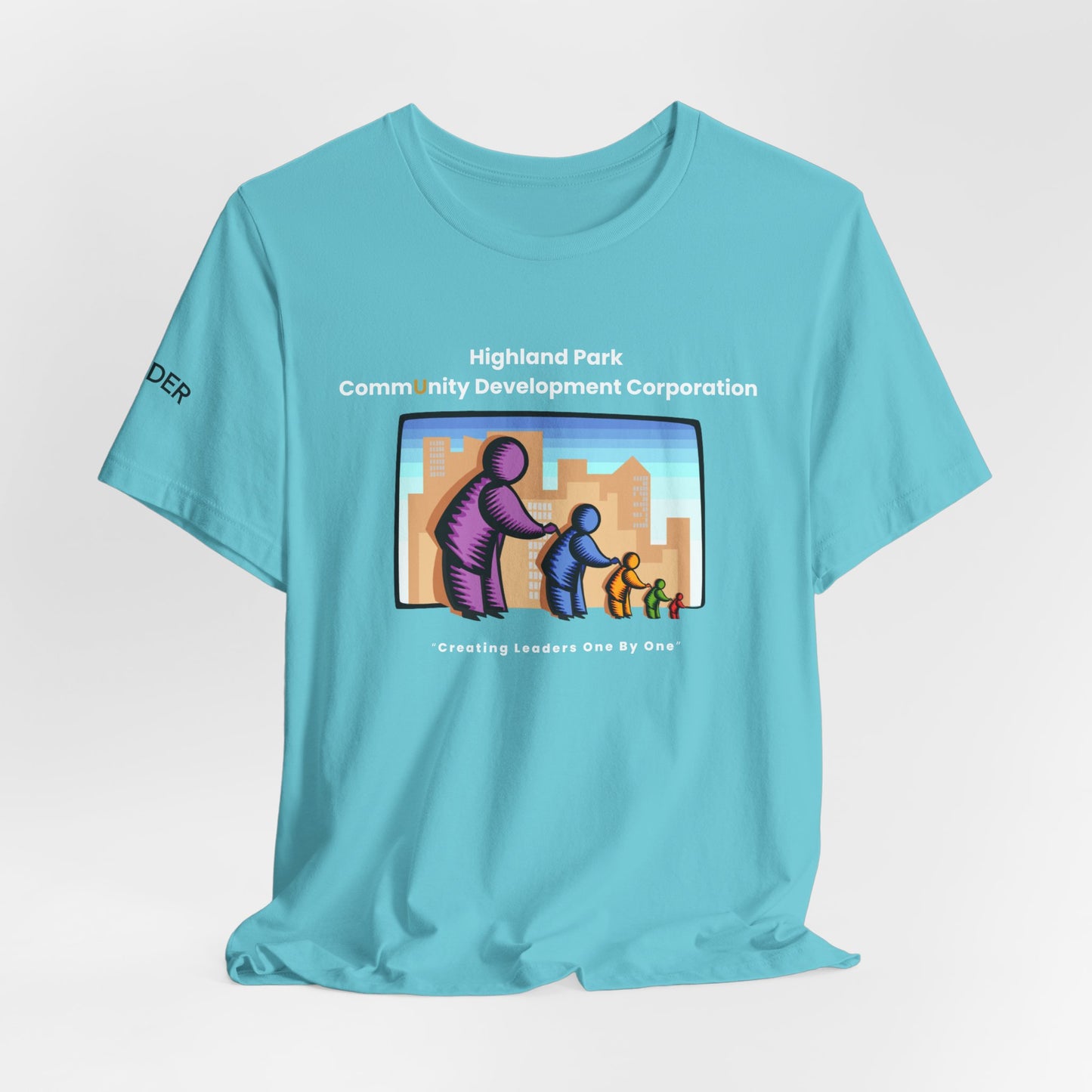 Highland Park CDC Leader on Right Sleeve #6 Short Sleeve Tee