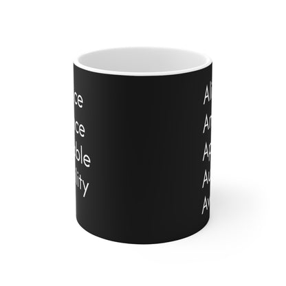 2025 Words Mug 11oz