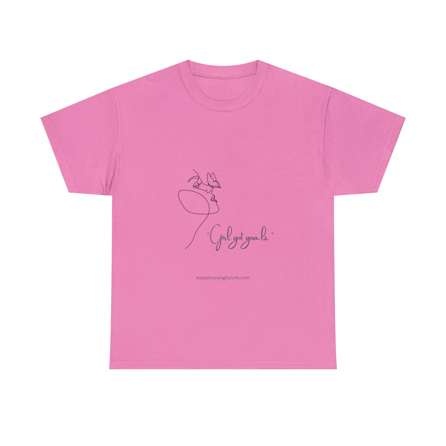 Girl Got Goals Unisex Heavy Cotton Tee