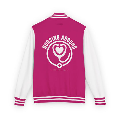 Nursing Around Letterman Jacket