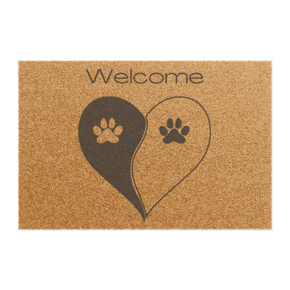 Welcome Fur Love  Doormat