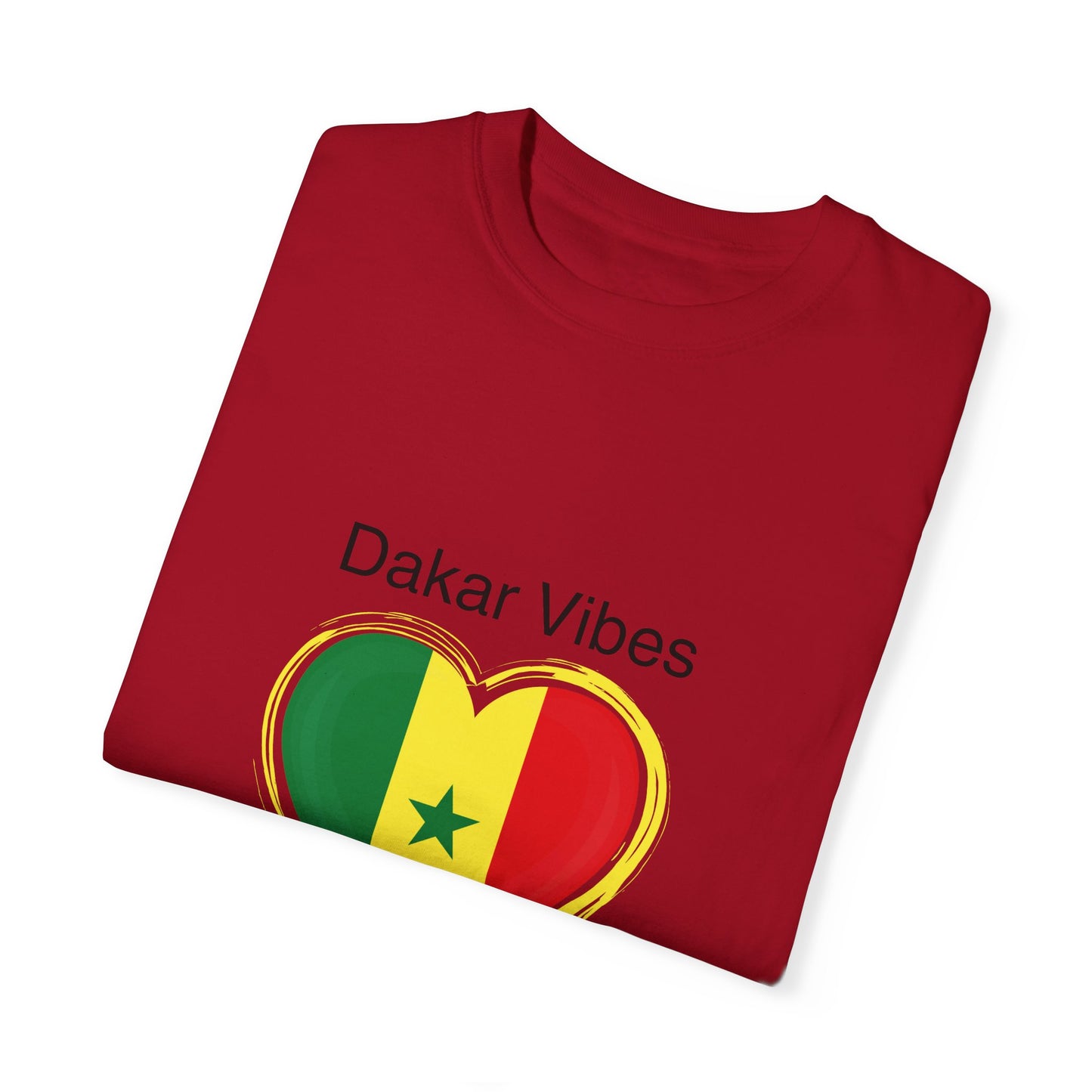 Dakar Vibes e Unisex Garment-Dyed T-shirt