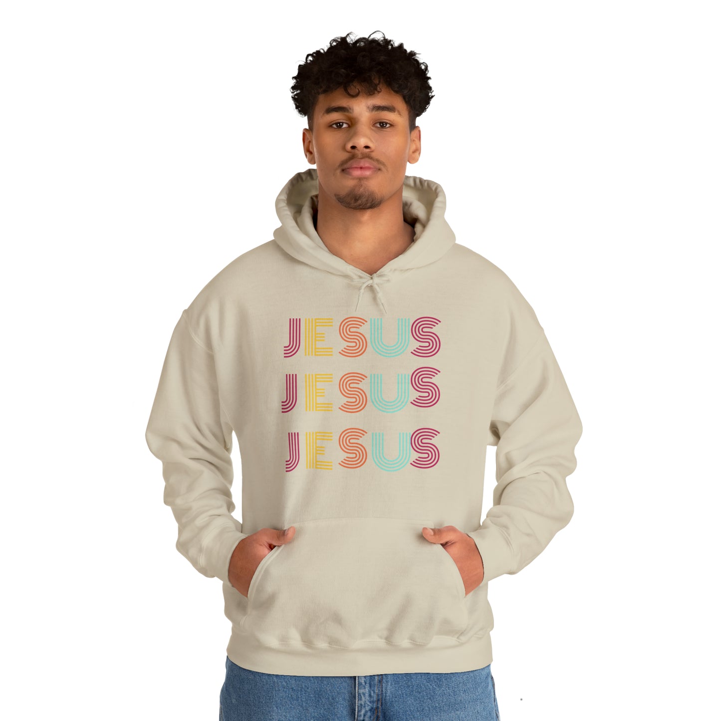 Jesus Unisex Heavy Blend™ Hooded Sweatshirt Jesus