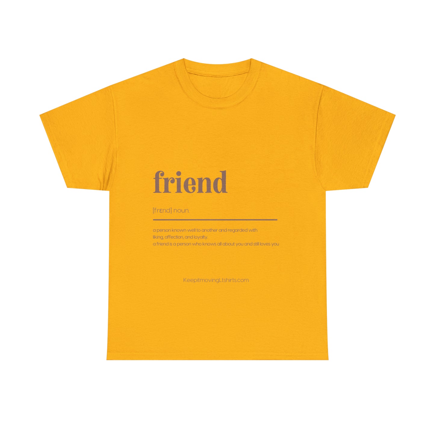 Friend Unisex Heavy Cotton Tee