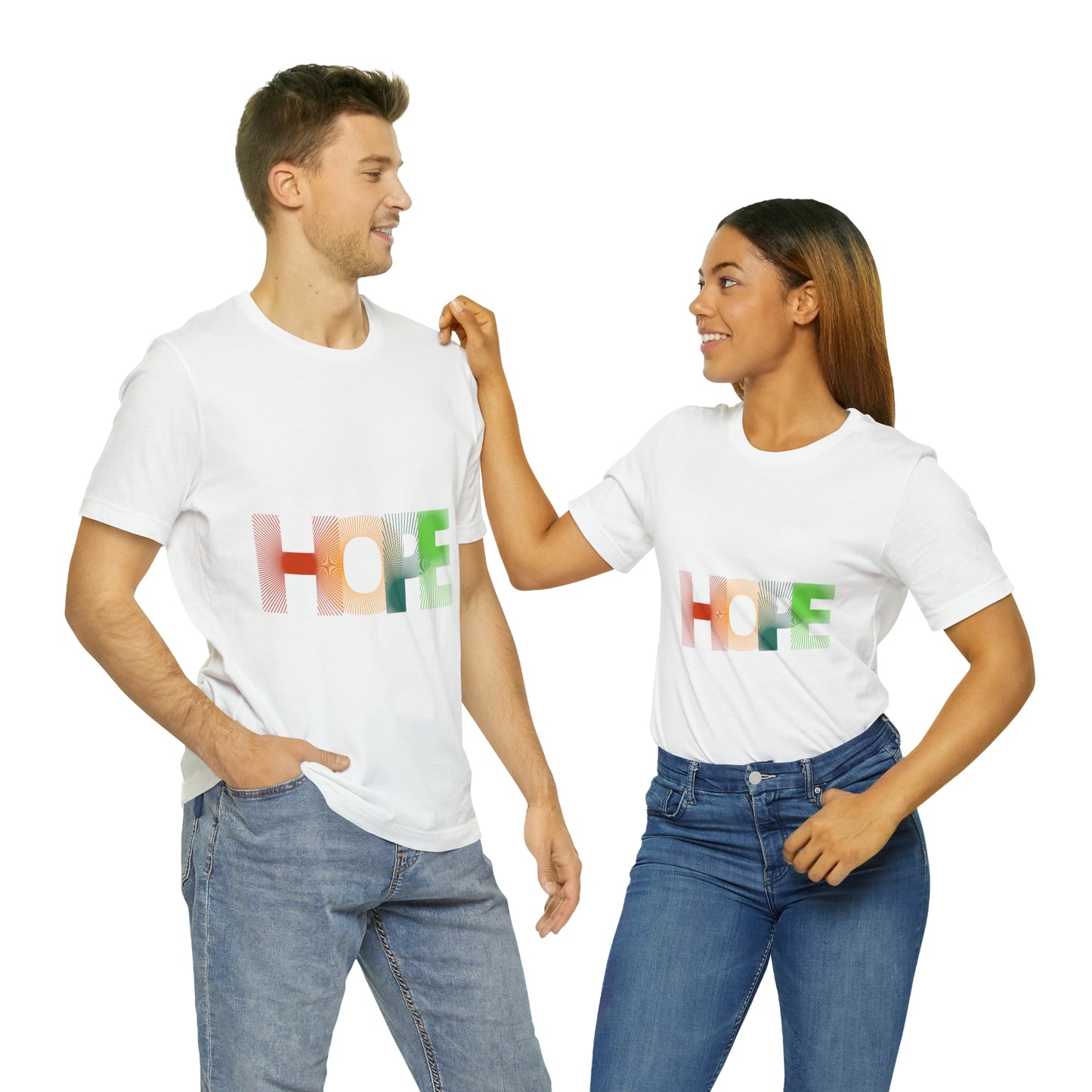 HOPE Unisex Jersey Short Sleeve Tee