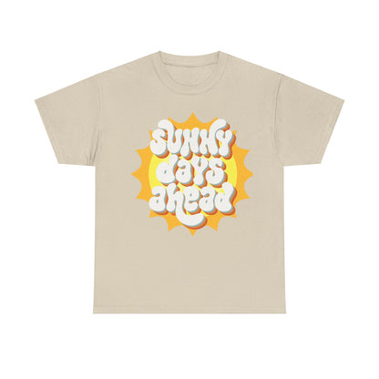 Sunny Days ahead LifeUnisex Heavy Cotton Tee