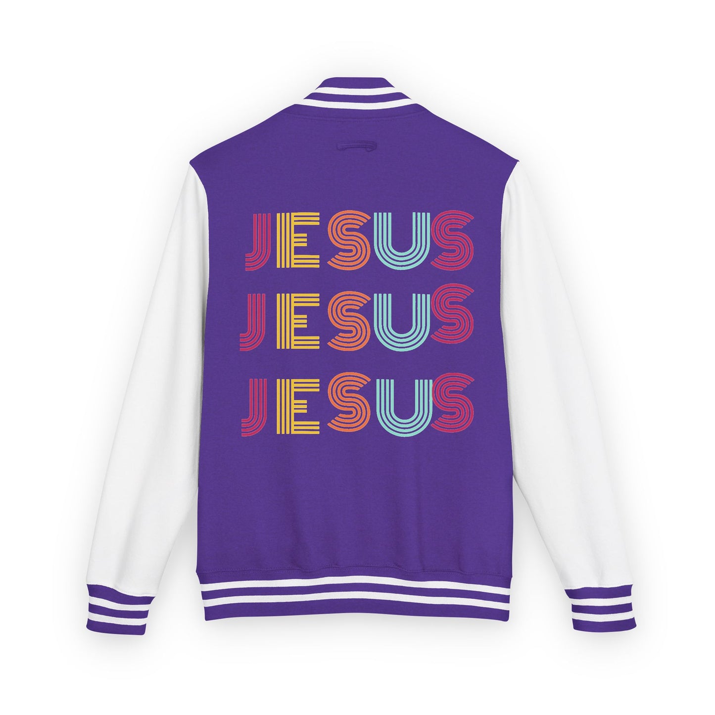 JESUS JESUS JESUS Letterman Jacket